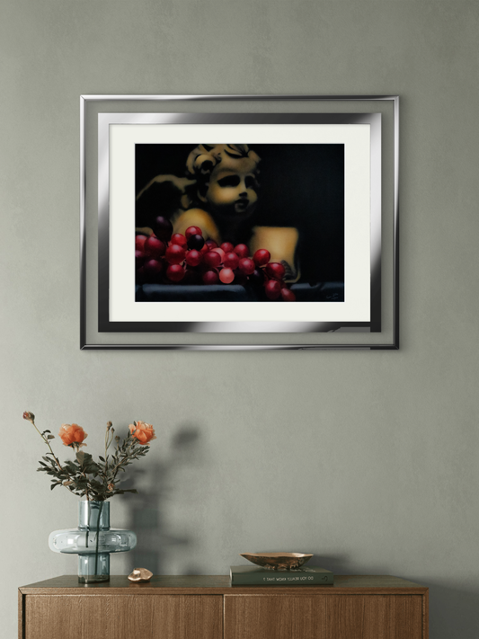 Angel and Grapes