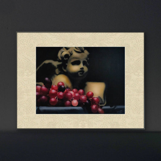 Angel and Grapes