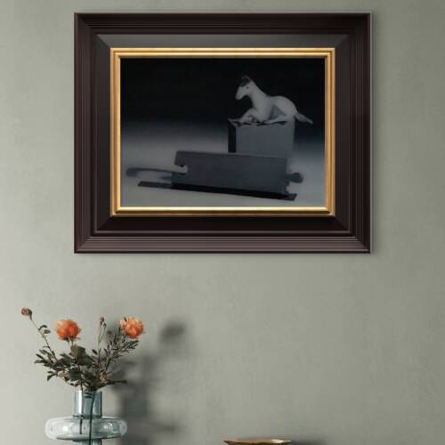 Horse Gray scale Painting