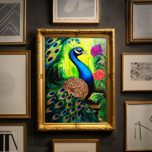 Divine Grace in Peacock’s Feather